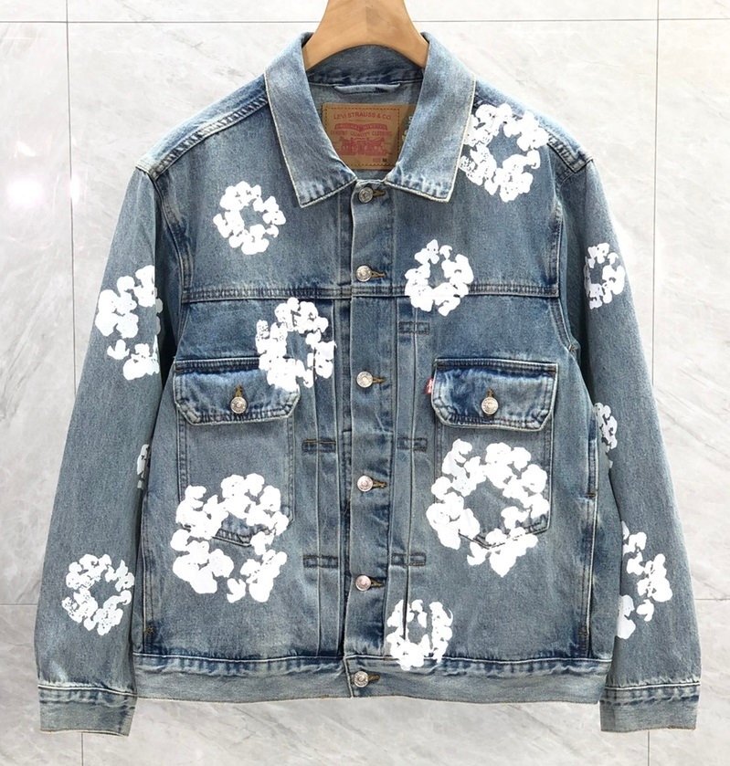 READYMADE × DENIM TEARS デニムジャケット 花柄 ジャケット Lサイズ READYMADE × DENIM TEARS デニムジャケット 花柄 ジャケット Lサイズ
