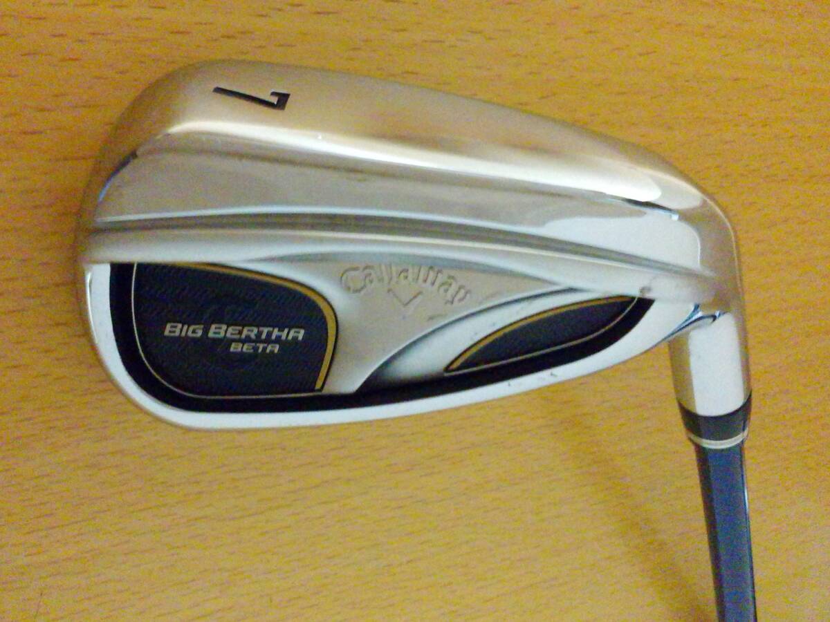 キャロウェイ Callaway BIG BERTHA BETA ビッグバーサ ベータ 7番アイアン 7I オリジナルカーボン GP for BIG BERTHA SR 2016年モデル