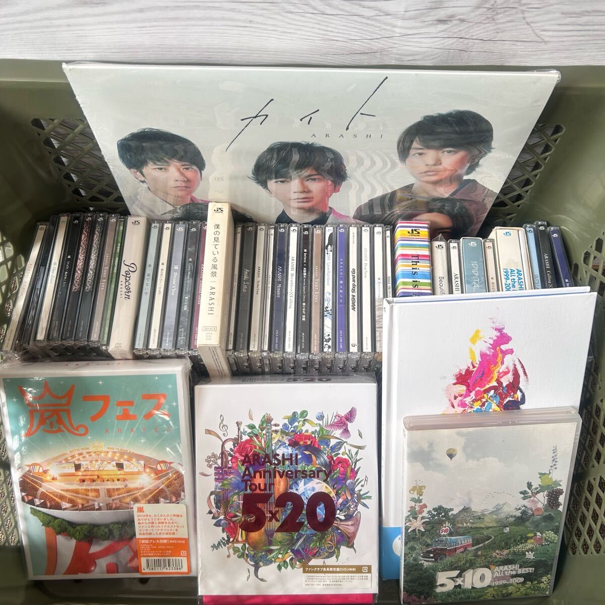 ★大人気商品★ 嵐 CD ファンクラブ セット まとめ売り 43本セット Blu-ray DVD アイドル