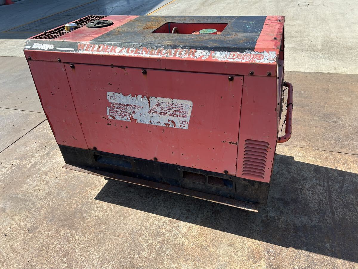 рабочий товар DENYO генератор сварочный аппарат сварочный BLW280SS звукоизоляция двигатель генератор . сварочный аппарат Denyo Yamagata departure самовывоз оплата при получении