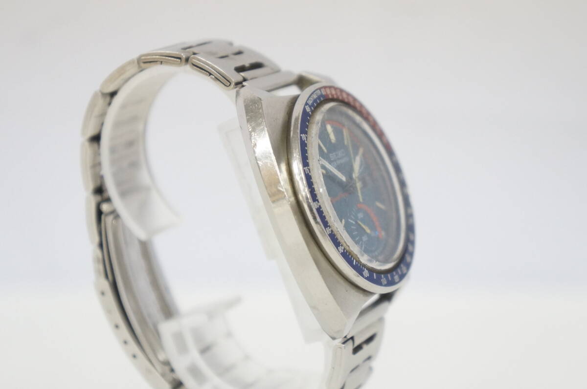 SEIKO セイコー 5スポーツ スピードタイマー PEPSI ペプシベゼル SEIKO セイコー 5スポーツ スピードタイマー PEPSI ペプシベゼル