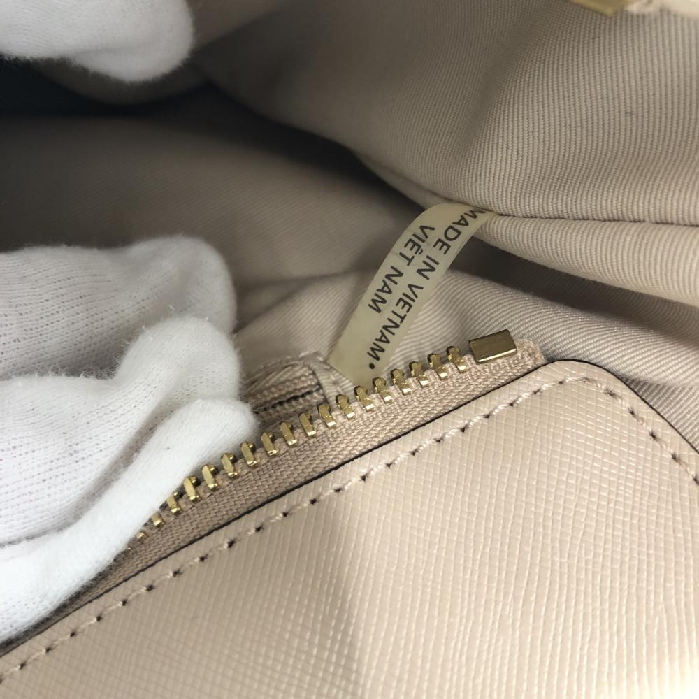 【中古】COACH トートバッグ ベージュ F27349　コーチ[240017685940]
