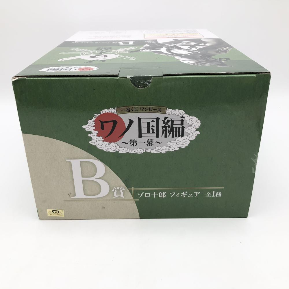 【中古】未開封 バンダイ 一番くじ ワンピース ワノ國編 第一幕 B賞 ゾロ十郎[240017665336]