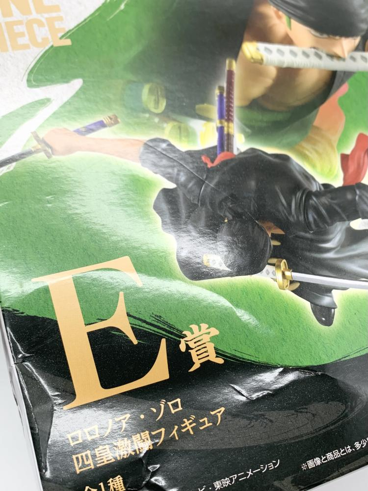 【中古】未開(kāi)封 バンダイ 一番くじ ワンピース ワノの國(guó)編 第三幕 E賞 ロロノア?ゾロ 四皇激闘フィギュア[240017687503]