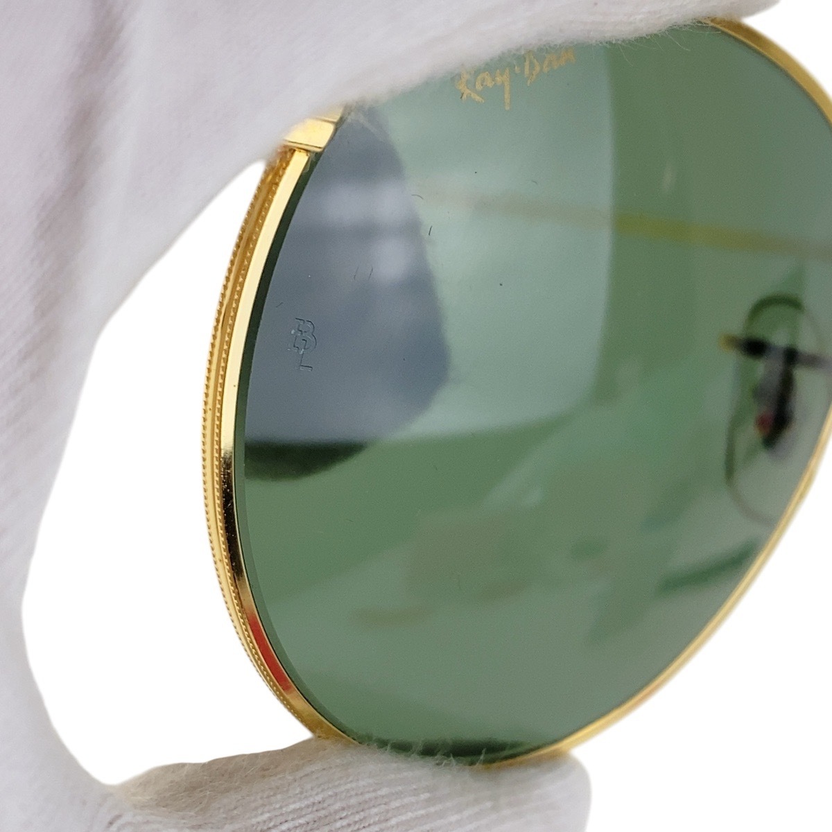 美品 Ray-Ban レイバン ヴィンテージ ボシュロム ゴールド メタル W0603 XOBK サングラス 男女兼用 メンズ 501012