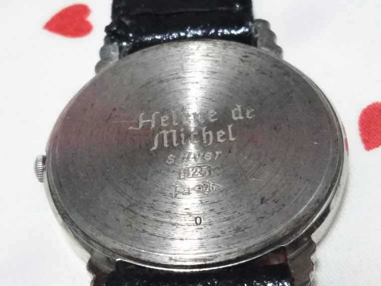 Helene de Michel серебряный чистота наручные часы работа товар серебряный чистота sterling серебряный 925 мужской мужской размер 