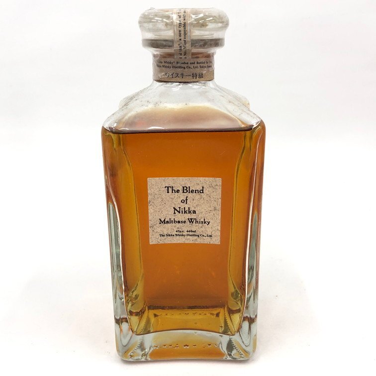 Nikka ブレンドオブニッカ Maltbase Whisky 660ml 45％ 箱付き