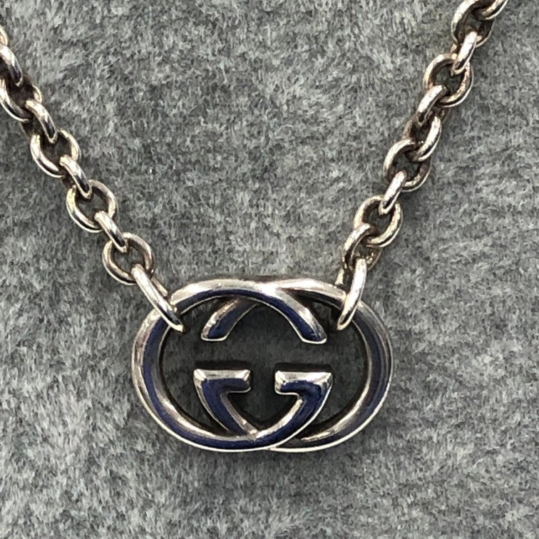 GUCCI グッチ インターロッキングG ネックレス Ag925 シルバー GUCCI グッチ インターロッキングG ネックレス Ag925 シルバー