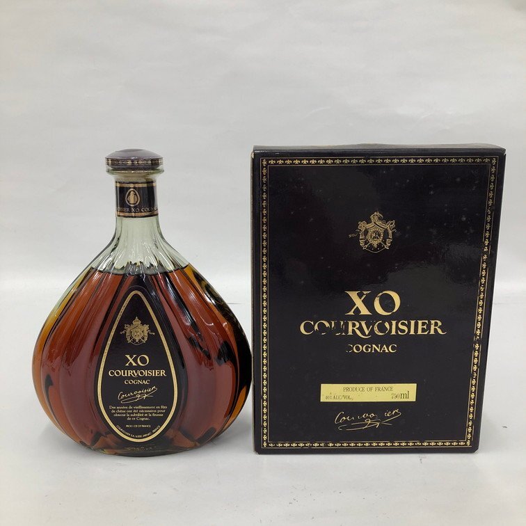 COURVOISIER クルボアジェ XO コニャック グリーンボトル 750ml COURVOISIER クルボアジェ XO コニャック グリーンボトル 750ml