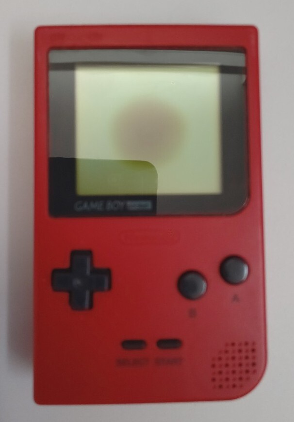  Game Boy карман красный Game Boy карман специальный LIGHTBOYpocket soft Dr. Mario 3 позиций комплект б/у Game Boy retro игра работа settled 