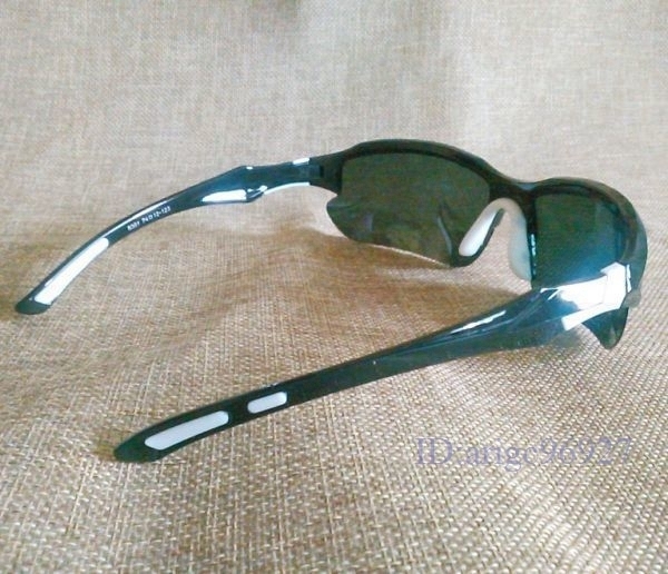 B280★【偏光】サングラス■ UV400【グレー 白】軽量 シンプル■スポーツ 釣り 運転 アウトドア ■紫外線カット■男女兼用