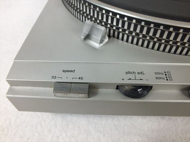 * Technics Technics SL-D3 проигрыватель запись плеер выход звука проверка settled б/у текущее состояние товар 250301C4522