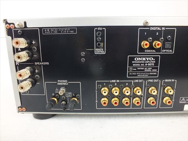 Yahoo!オークション - 1円スタート ONKYO オンキョー A-9070 Yahoo!オークション - 1円スタート ONKYO オンキョー A-9070