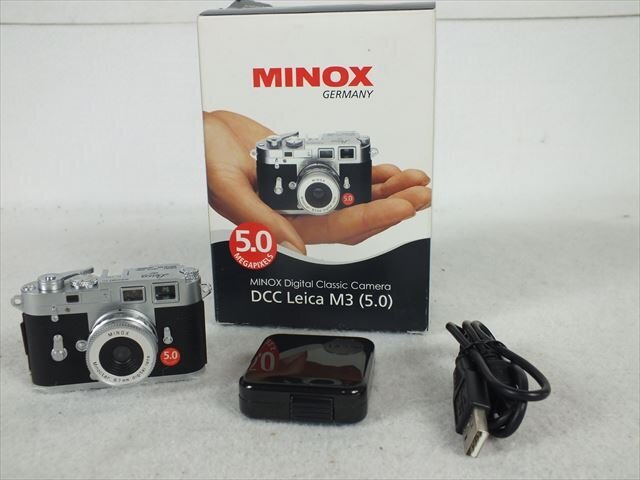 ☆ MINOX ミノックス DCC Leica M3 (5.0)デジタルカメラ 動作 ☆ MINOX ミノックス DCC Leica M3 (5.0)デジタルカメラ 動作