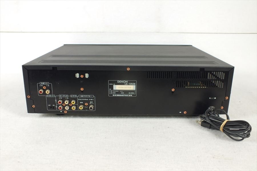 !_* DENON Denon LA-1050K лазерный диск плеер б/у текущее состояние товар 250301N3949