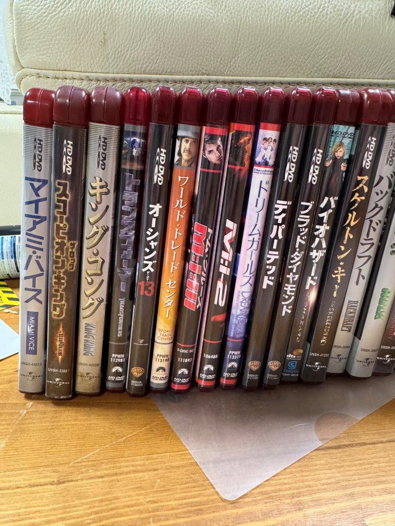 HD-DVD セット2 国内 25本 中古動作確認済 状態良好 HDDVD HD-DVD セット2 国内 25本 中古動作確認済 状態良好 HDDVD HD DVD
