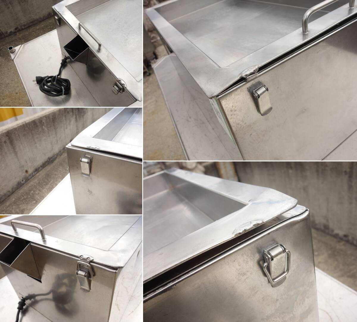 【中古】M▽業務用 湯葉 製造機 100V 卓上 (31461)_画像4