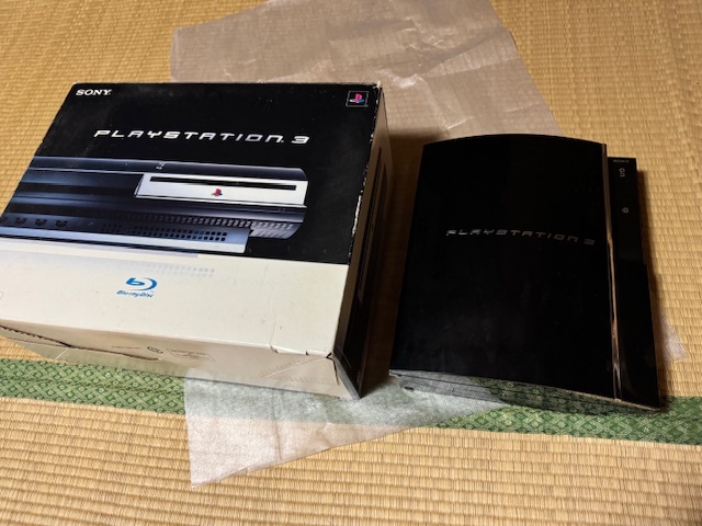PS3 本体 60Gモデル 初期型 ジャンク 箱付き 動きません(PS3 PS3 本体 60Gモデル 初期型 ジャンク 箱付き 動きません(PS3