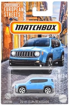 !_ быстрое решение **MB 2019 Jeep renegade Jeep Renegade EUROPEAN STREET Matchbox MATCHBOX