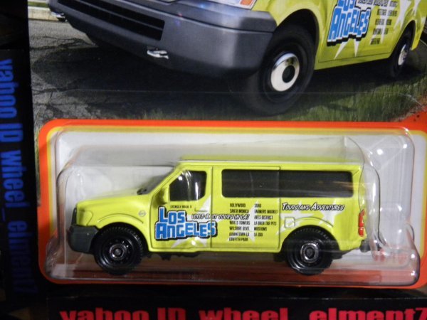  быстрое решение **MB NISSAN NV VAN LOS ANGELES Matchbox MATCHBOX