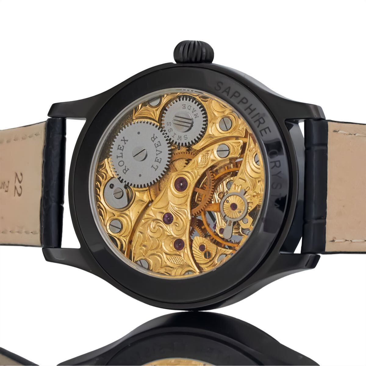 アンティーク／Marriage watch／Rolex 懐中時計をアレンジし42mm