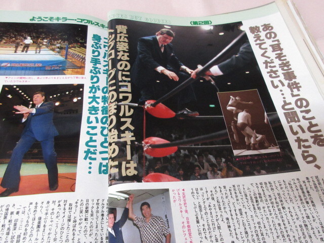 「週刊プロレス　NO.312　1989．5／2」藤原Uへ　前田対山崎ドクターストップ　安生対鈴木　獣神ライガー誕生　ベースボールマガジン社 