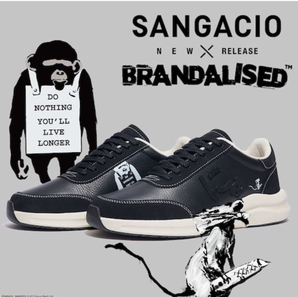 28.5cm】 にゅ バンクシー スニーカー BLOW BRANDALISED 28.5cm】 にゅ バンクシー スニーカー BLOW BRANDALISED