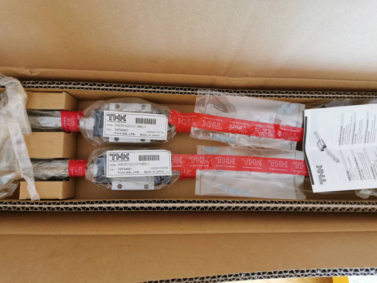  новый товар LM гид THK SHS15C1QZUUC1+580L-II блок x1 шт имеется 580mm X2 комплект гид направляющие 3D принтер,CNC и т.п. 