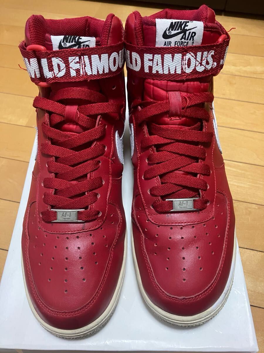 ナイキ エアフォース1 ハイ シュプリーム Nike AIR FORCE 1 HIGH ナイキ エアフォース1 ハイ シュプリーム Nike AIR FORCE 1 HIGH