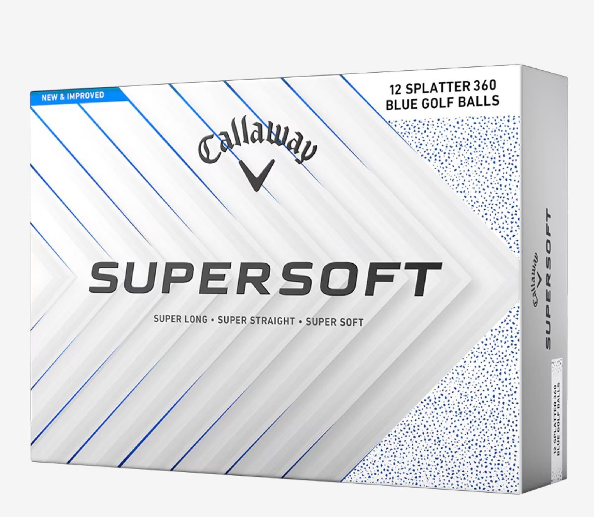 ★新品★キャロウェイ★2025 NEW★SUPERSOFT ボール★ブルー★１ダース★日本正規(guī)品★