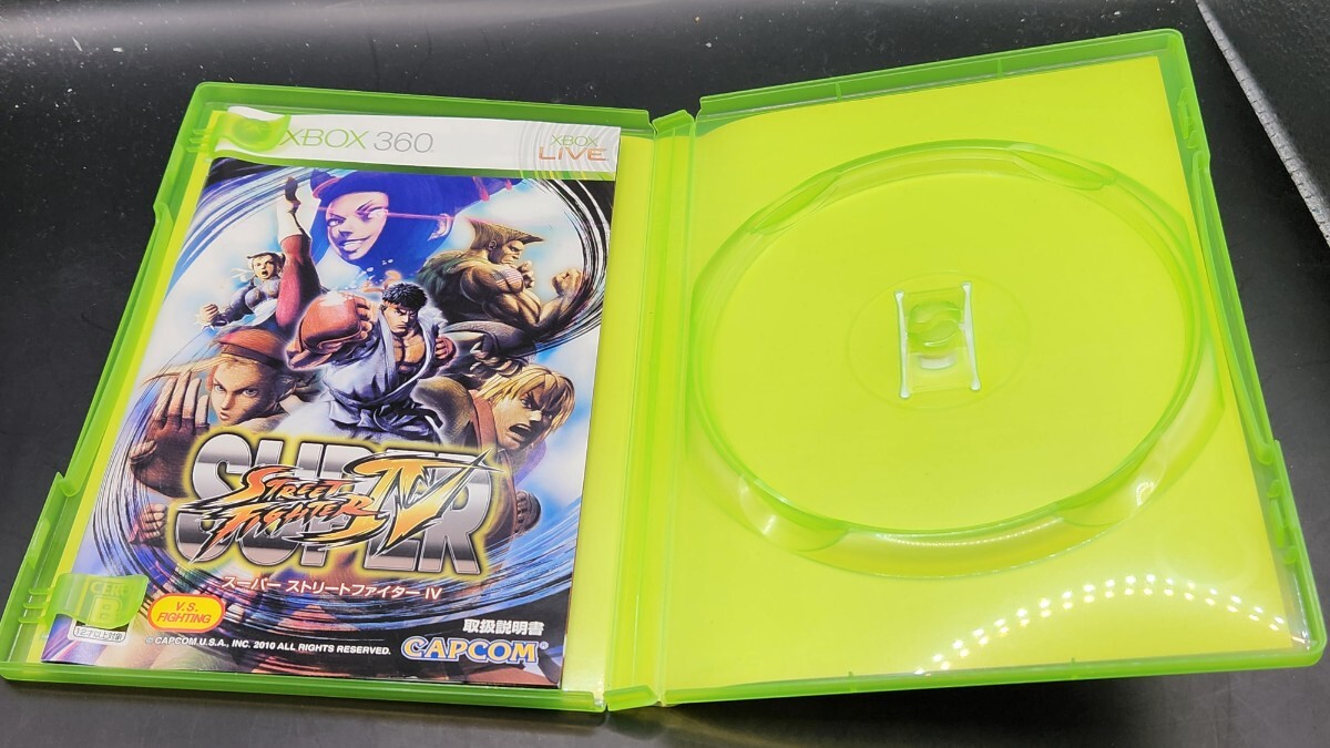 ※ケースのみ【Xbox360】 スーパーストリートファイターIV 4