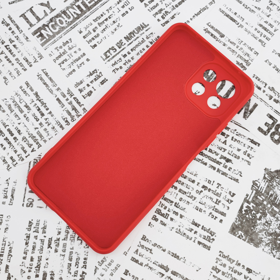 Xiaomi Mi 11 Lite 5G シリコンケース [01] レッド (5)