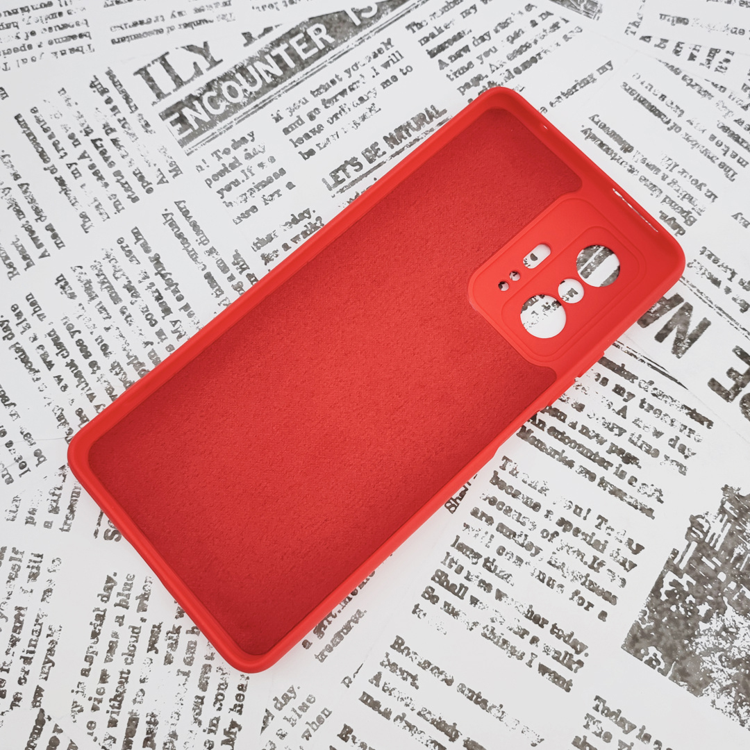 Xiaomi 11T Pro シリコンケース [01] レッド (7)