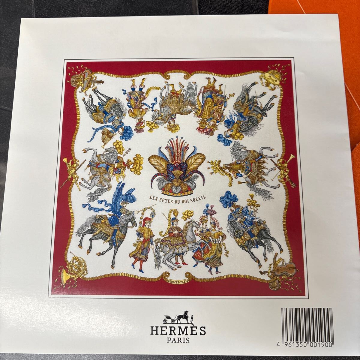 未開封 HERMES エルメス カレ90 LES FETES DU ROI SOLEIL 太陽王 未開封 HERMES エルメス カレ90 LES FETES DU ROI SOLEIL 太陽王