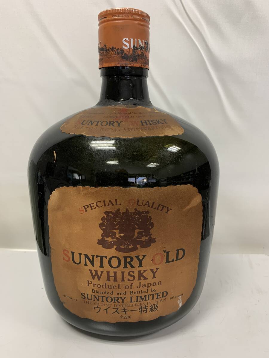 SUNTORY OLD WHISKY サントリー ウイスキー オールド 4000ml SUNTORY OLD WHISKY サントリー ウイスキー オールド 4000ml