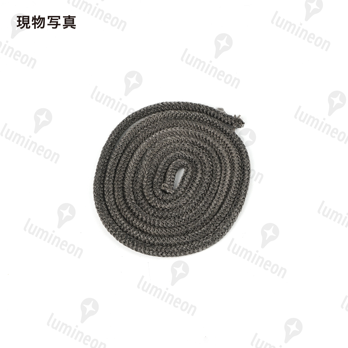 グラスファイバー ガスケット ロープ 8mm×2m ガラス繊維 薪 ストーブ アクセサリー 暖爐 気密性 メンテナンス ガラス 繊維 耐熱 g327c 2