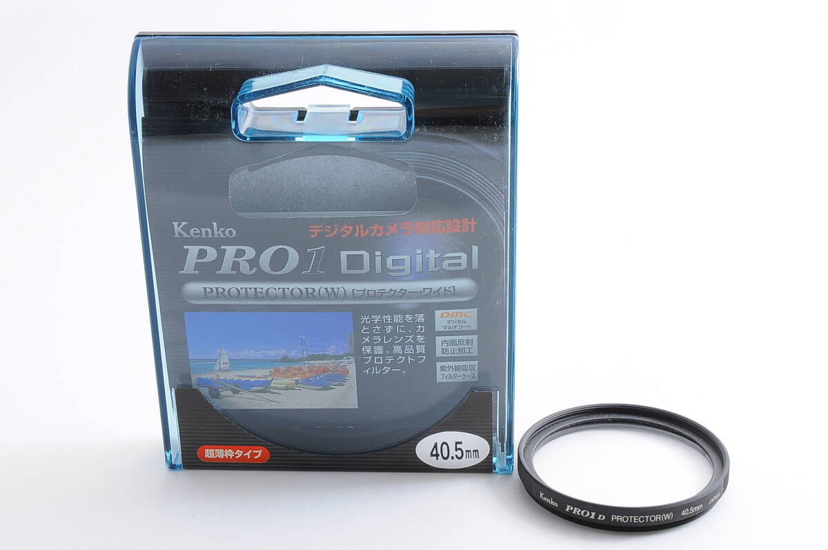 KENKO PRO1D PROTECTOR W 40.5mm ケース付き カメラ レンズ フィルター @4017