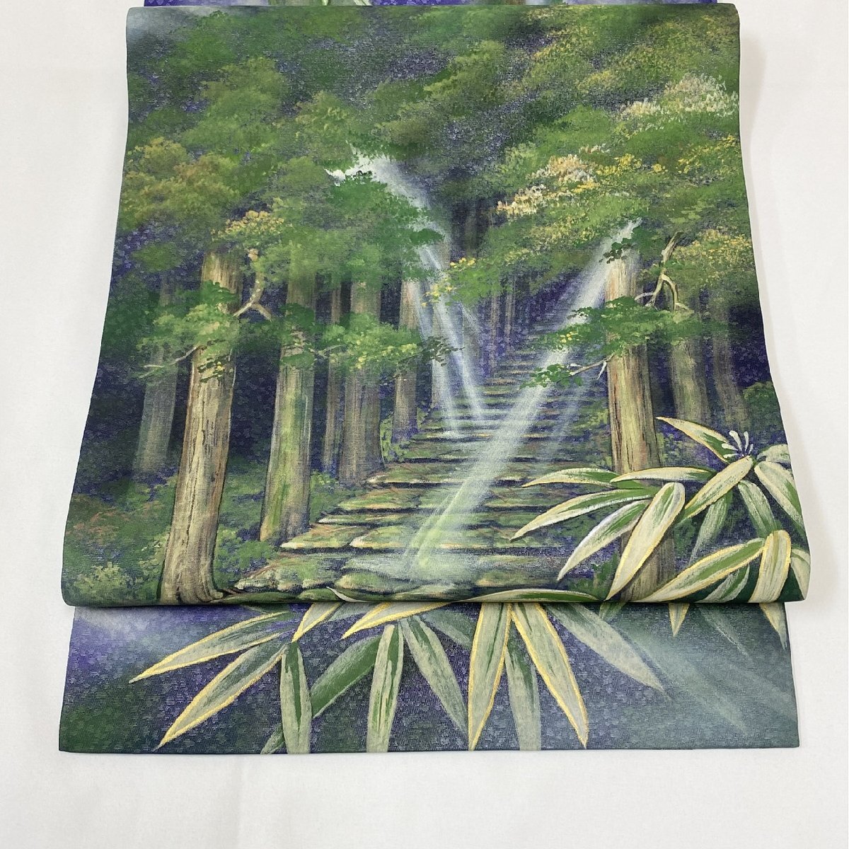 着物月花 作家物 手描き染 風景 訪問着 袋帯 2点セット 未使用 着物月花 作家物 手描き染 風景 訪問着 袋帯 2点セット 未使用
