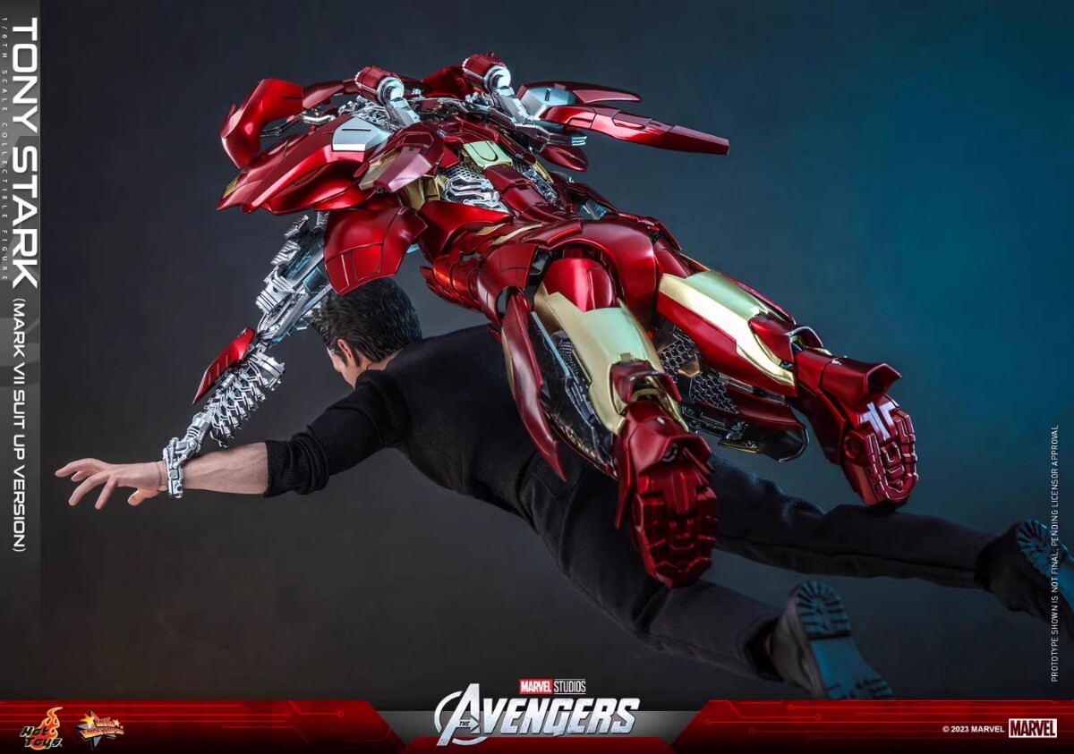 ホットトイズ 1/6 アベンジャーズ トニー・スタークアイアンマン ホットトイズ 1/6 アベンジャーズ トニー・スタークアイアンマン