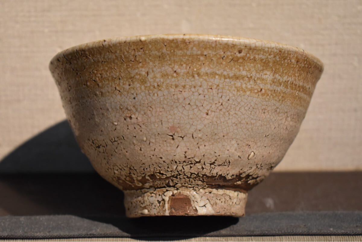 466『古唐津茶碗 箱付き』　/骨董品 古美術 茶道具 アンティーク 466『古唐津茶碗 箱付き』/骨董品 古美術 茶道具 アンティーク