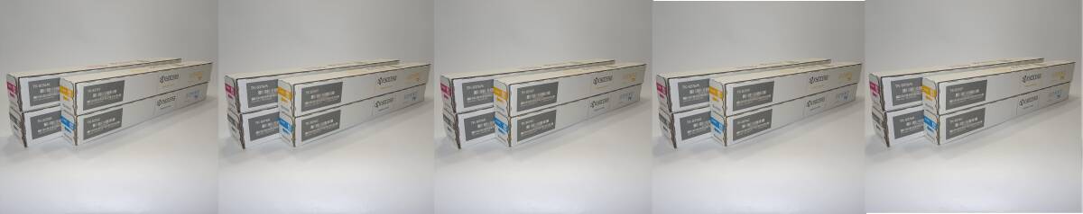 送料無料　美品　京セラ KYOCERA トナー4色5セット　TK-8376K/C/M/Y