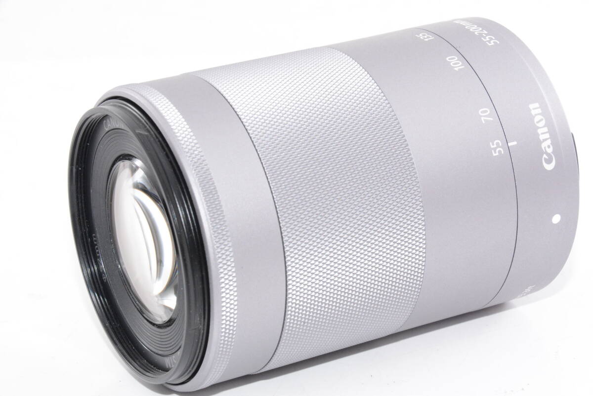 外観特上級】Canon 望遠ズームレンズ EF-M55-200mm F4.5-6.3 IS 外観特上級】Canon 望遠ズームレンズ EF-M55-200mm F4.5-6.3 IS
