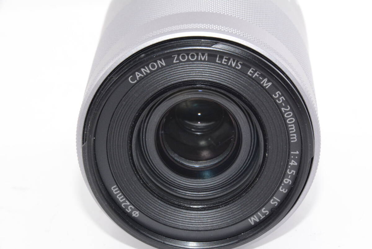 外観特上級】Canon 望遠ズームレンズ EF-M55-200mm F4.5-6.3 IS 外観特上級】Canon 望遠ズームレンズ EF-M55-200mm F4.5-6.3 IS