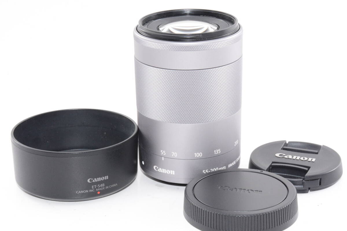 外観特上級】Canon 望遠ズームレンズ EF-M55-200mm F4.5-6.3 IS 外観特上級】Canon 望遠ズームレンズ EF-M55-200mm F4.5-6.3 IS