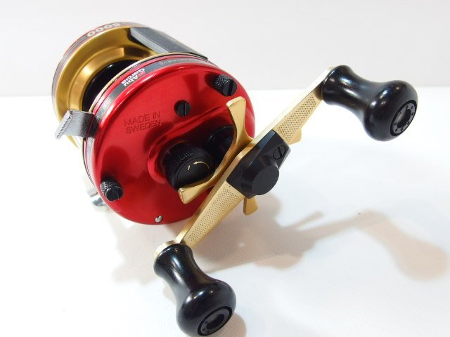 かず様 アブ ABU アンバサダー 35th リミテッド 5000 赤 右巻き