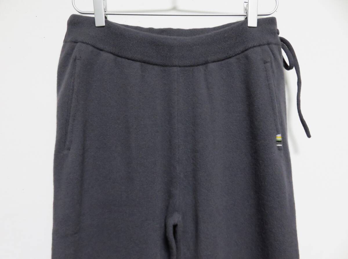 送料無料 定価8.1万 新品 extreme cashmere jogging グレー エクストリーム カシミア カシミヤ ニット スウェット パンツ n30_画像2