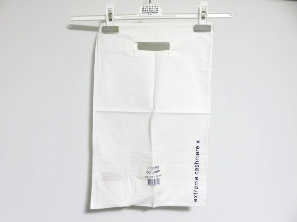 送料無料 定価8.1万 新品 extreme cashmere jogging グレー エクストリーム カシミア カシミヤ ニット スウェット パンツ n30_画像8