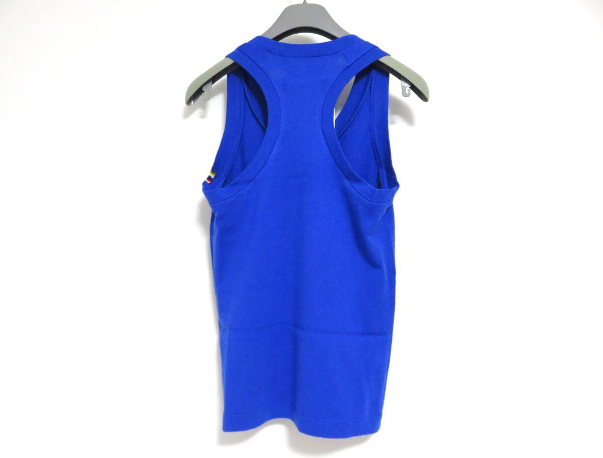 新品 extreme cashmere vest ブルー コットン カシミヤ ユニセックス エクストリーム カシミア ベスト タンクトップ ノースリーブ 270_画像3