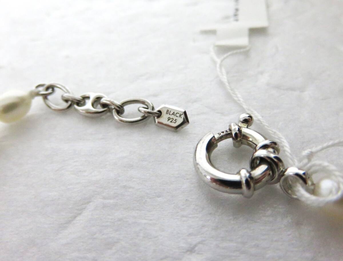 新品 MARIA BLACK Martini Bracelet シルバー パール MARIA BLACK - 新品 MARIA BLACK Martini Bracelet シルバー