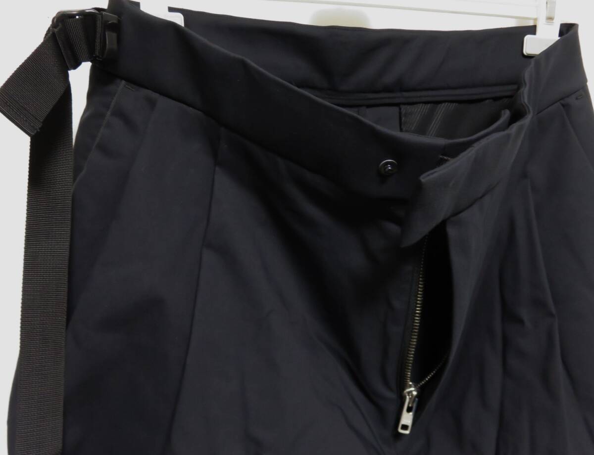 !_ бесплатная доставка обычная цена 20 десять тысяч новый товар ACRONYM Micro Twill Pleated Trouser P48-CH 23SS M черный ACRONYM широкий плиссировать брюки 
